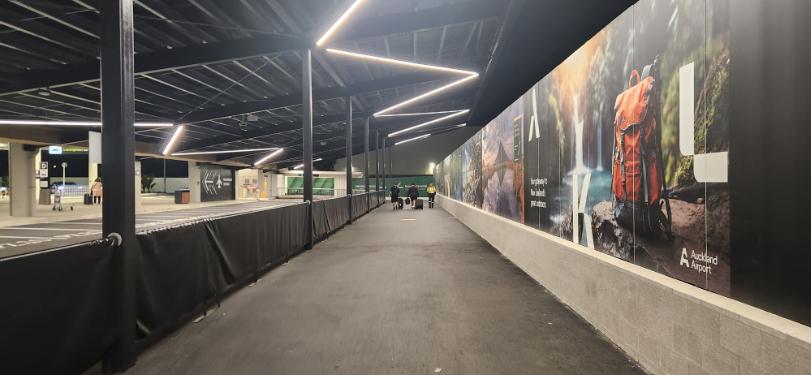 Auckland International Airport transport hub